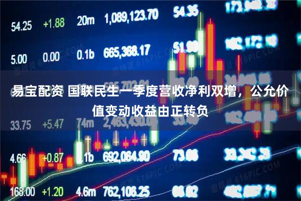 易宝配资 国联民生一季度营收净利双增，公允价值变动收益由正转负